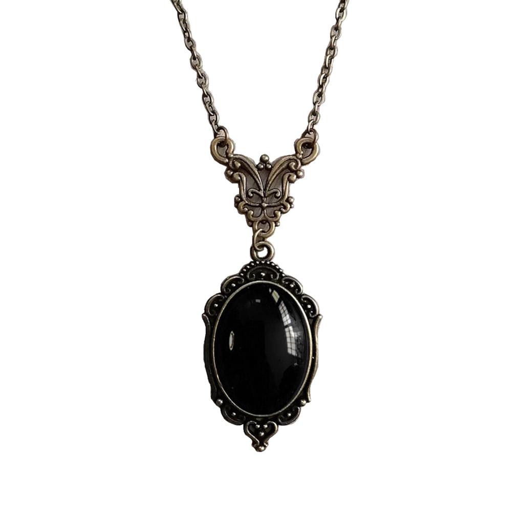 Vintage Pendant Chain Necklace Women Fashion Jewelry Vintage Charm Accessories