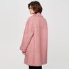 Women's Wool Blend Lapel Mid-length Coat