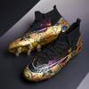New Long-nail Football Shoes for Men and Children, Adult Large-size High-top Sports Football Shoes, Broken Nails for Women