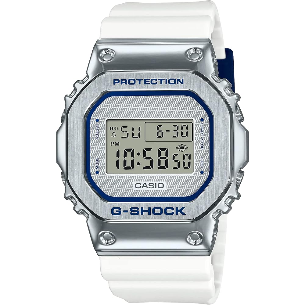 Casio G-Shock GM-5600LC-7 Men s Watch White Resin Strap Digital Display