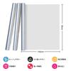 YRYM HT Iron-on Transfer Sheet 152x30cm Heat Transfer Rubber Sheet PU Silver Fabric DIY Suitable for Cotton and Polyester