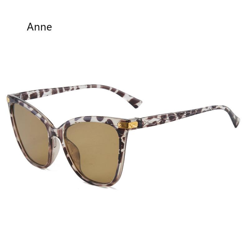 Popular Cat Eye Designer Sunglasses Leopard Decoration Gradient Women's Sun Glasses Ins Trends Shades for Lady Gafas