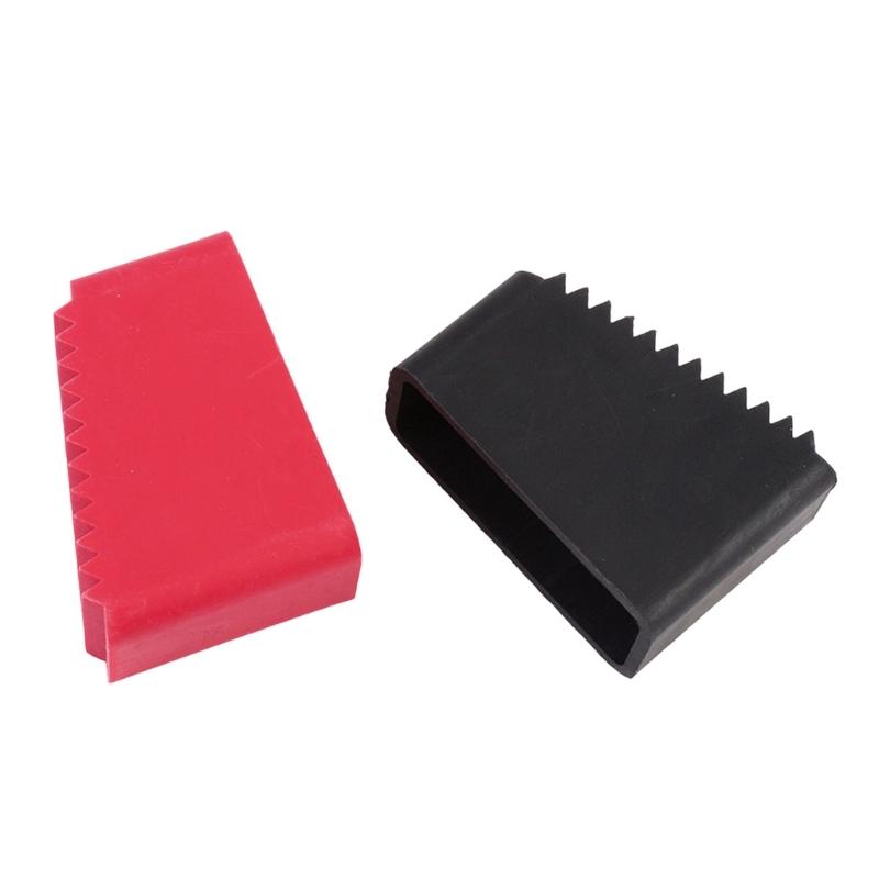 4 יחידות כיסויי רגלי סולם כרית הארכה כיסוי סולם בולם בטיחות החלפה לאביזרי בטיחות לסולם