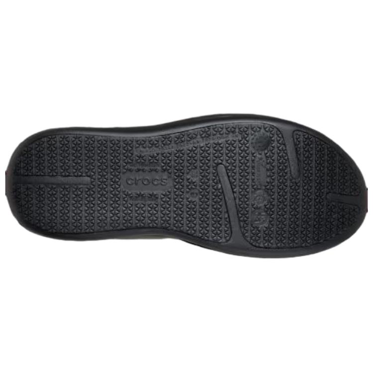 Crocs Bistro Walk Polyester Simple Comfortable Low-Top Casual Shoes Men Sneakers Black 210609-0WC
