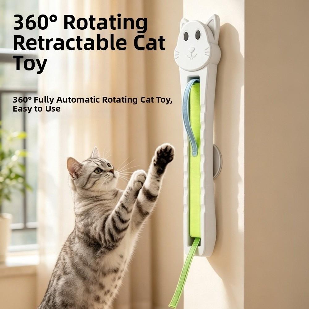 Rechargeable Automatic Moving Pet Toy Adjustable Wall-Mounted Cat Toy  Pet Supplies
