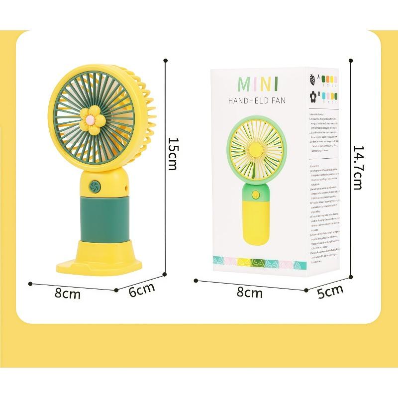 2026 NEW Ventilateur Portable Fan 2026 NEW Durable Handheld Mini USB Rechargeable Fan Cooling Summer Gift