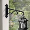 Decorative European Styles Metal Wall Hook With Bird Designs For Lanterns And Flower Pots