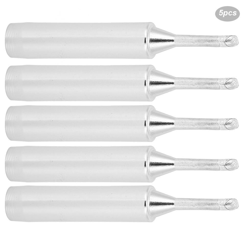 5PCs Soldering Iron Tips Free Solder Welding Tools 2C Horseshoe Shape for Circuit Boards