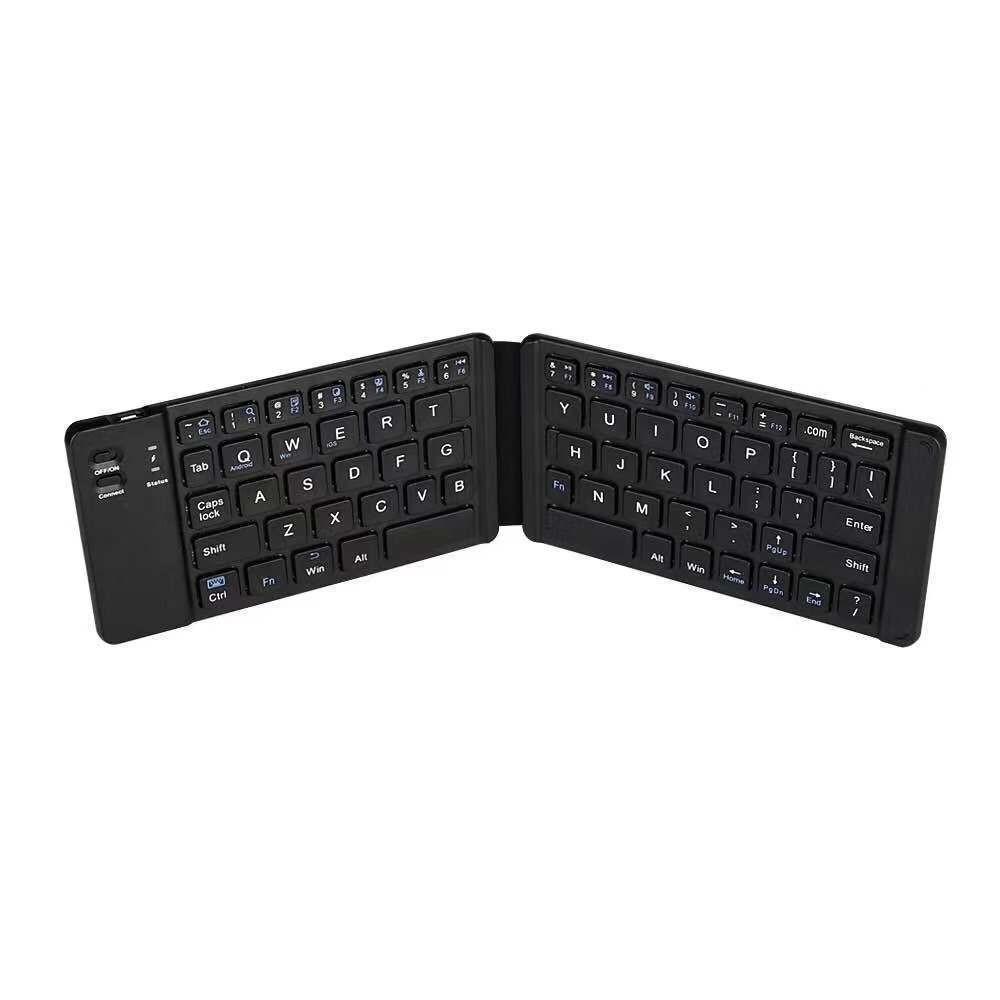 Foldable Bluetooth Keyboard & Silent Mouse Set for Huawei, iPads, Tablets