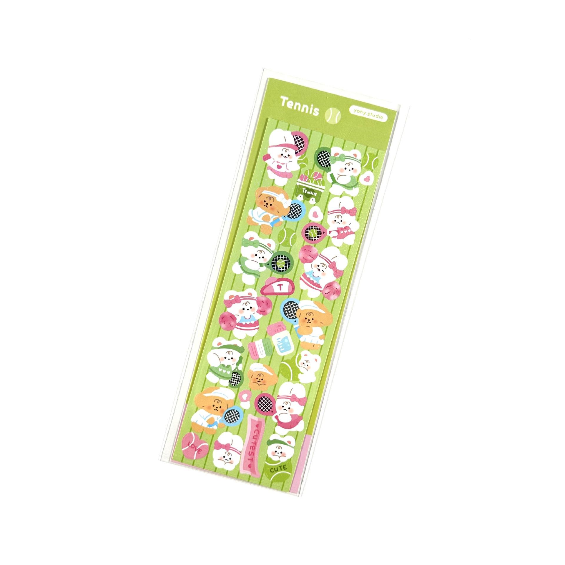 

Милые наклейки с изображением животных из мультфильмов Ins Корейская популярная книга Guca Diy Laser Creative Stickers