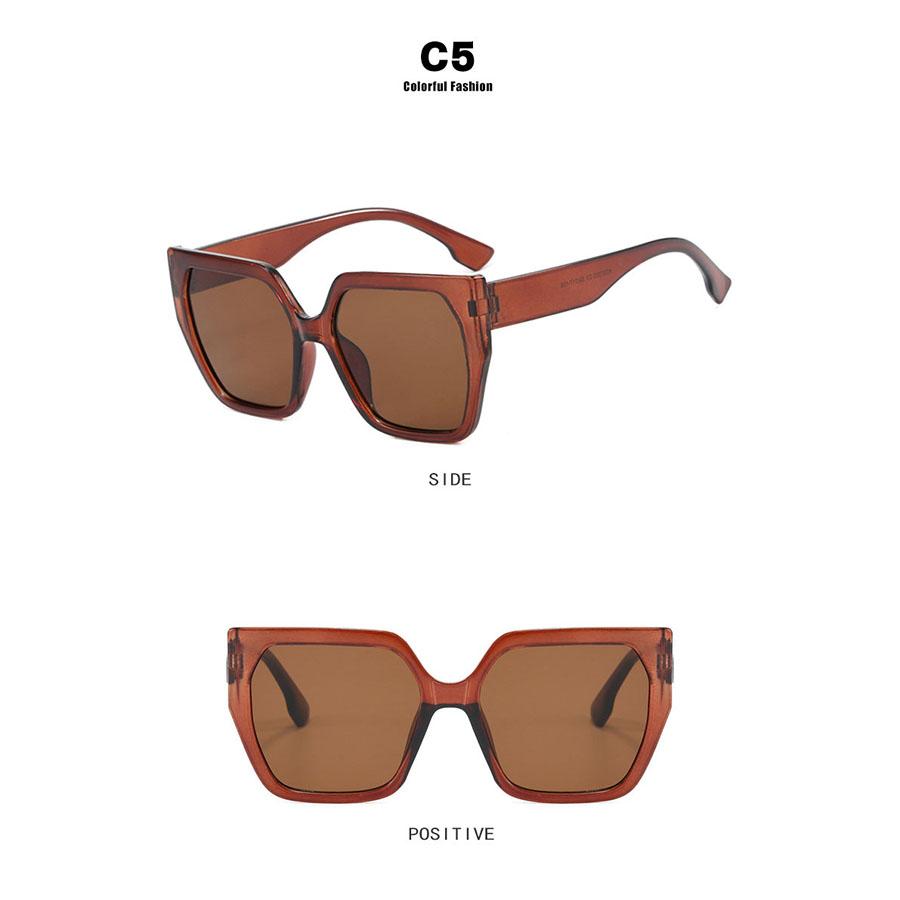 Simple Polygon Anti Blue Light Computer Glasses Outdoor Glasses