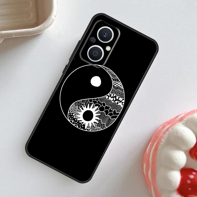 Eight Diagrams Taiji Yin Yang Case For OPPO Reno 10 Pro 11F 4Z 5Z 8T 4 5 6 7 8 Lite OPPO Find X2 X3 Neo X5 X6 Pro Cover