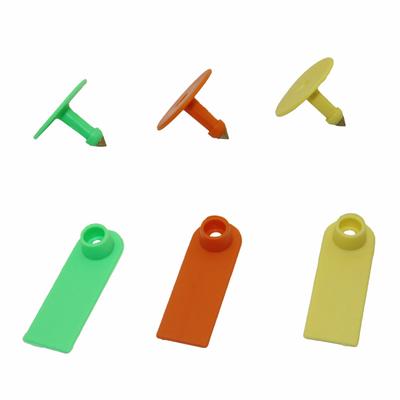 20 Sets Animal Ear Tags No Word Ear Signage Animal Identification Feeding Device Sheep Swine Cattle Ear Tags Farm Equipment