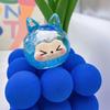 Cartoon Animal Quicksand Figurine Glitter Sequins Liquid Filled Animal Statue Sculpture Home Office Desktop Bookshelf Decoration Ornament Festival
