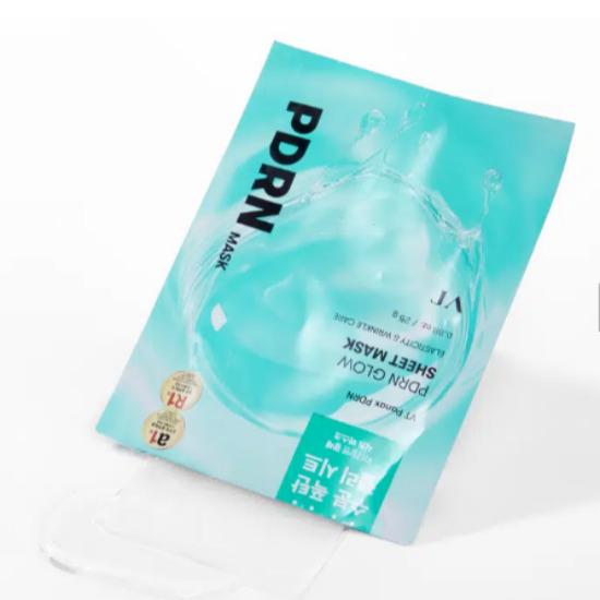 VT PDRN Glow Sheet Mask Hydrating & Radiance Boosting Face Mask 25g