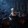 Skeleton Ornament for Halloween Planter Ornament, Glow-in-The-Dark Figurine, Break Through The Spooky Plant Pot Accessories Soil Human with Adjustable