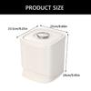 User Friendly Food Storage Box Rice Dispenser Airtight Seal for Flour  Grains Cereal and Pet Dog Cats Bird Food Storage