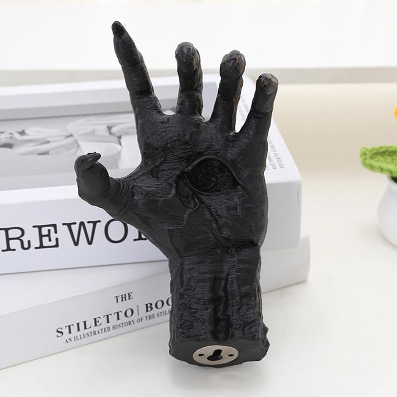 For Halloween Decorationwitch'S Demon Hand Wall Hanging Statues, Horror Ghost Hand Resin Retro Art Hanging Decor