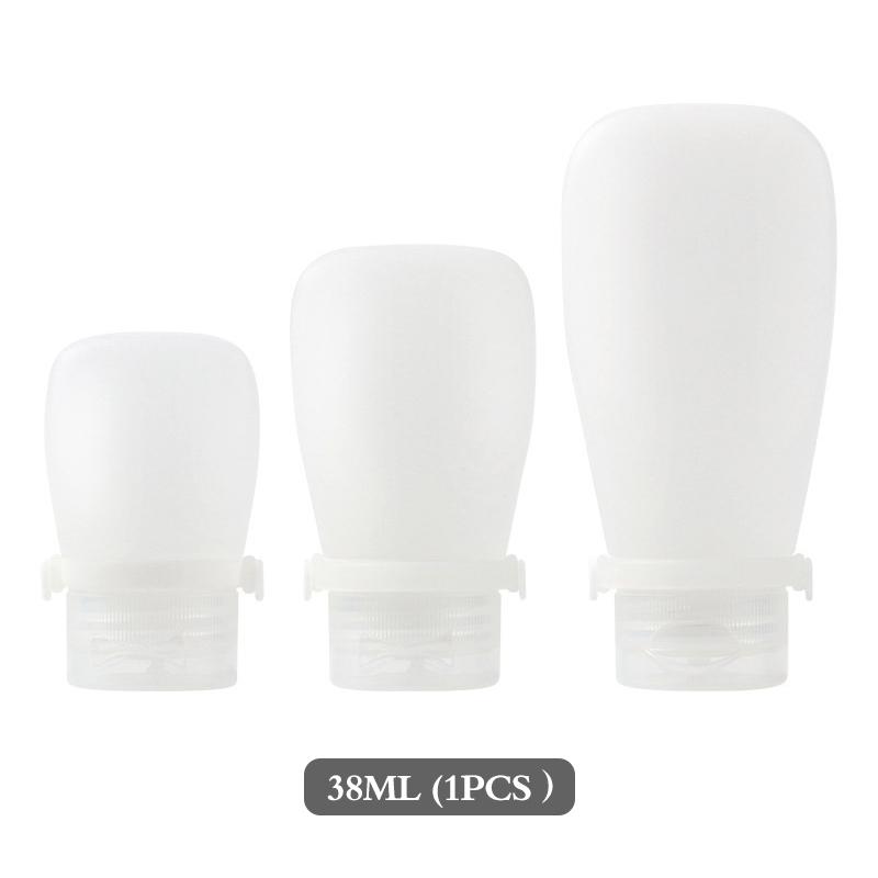 Portable Silicone Travel Bottle Cosmetic Storage Refillable Lotion Bottle Leakproof Shampoo Container Squeeze Tube Empty Bottle