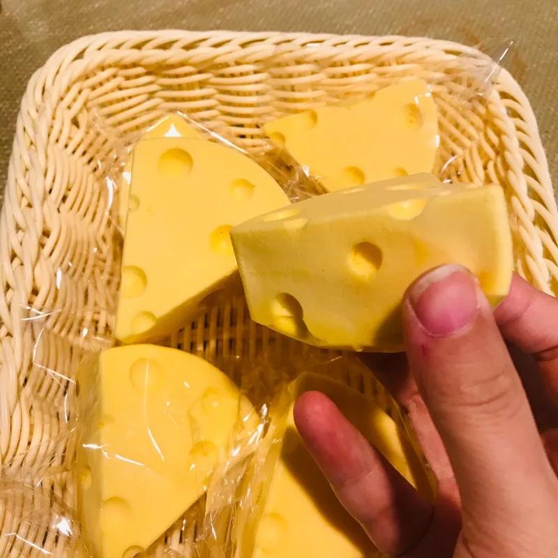 Sticky Cheese Slow Rebound Super Soft Kneading Slow Rebound Kneading Pressure Relief Vent Toy Squid Slowly Rising