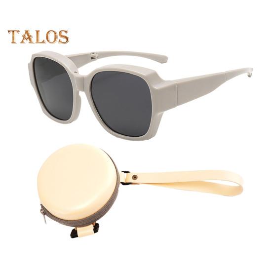 

1 пара поляризованных солнцезащитных очков с защитой UV400, линзами высокой четкости, складным дизайном, функциональными поляризованными очками D