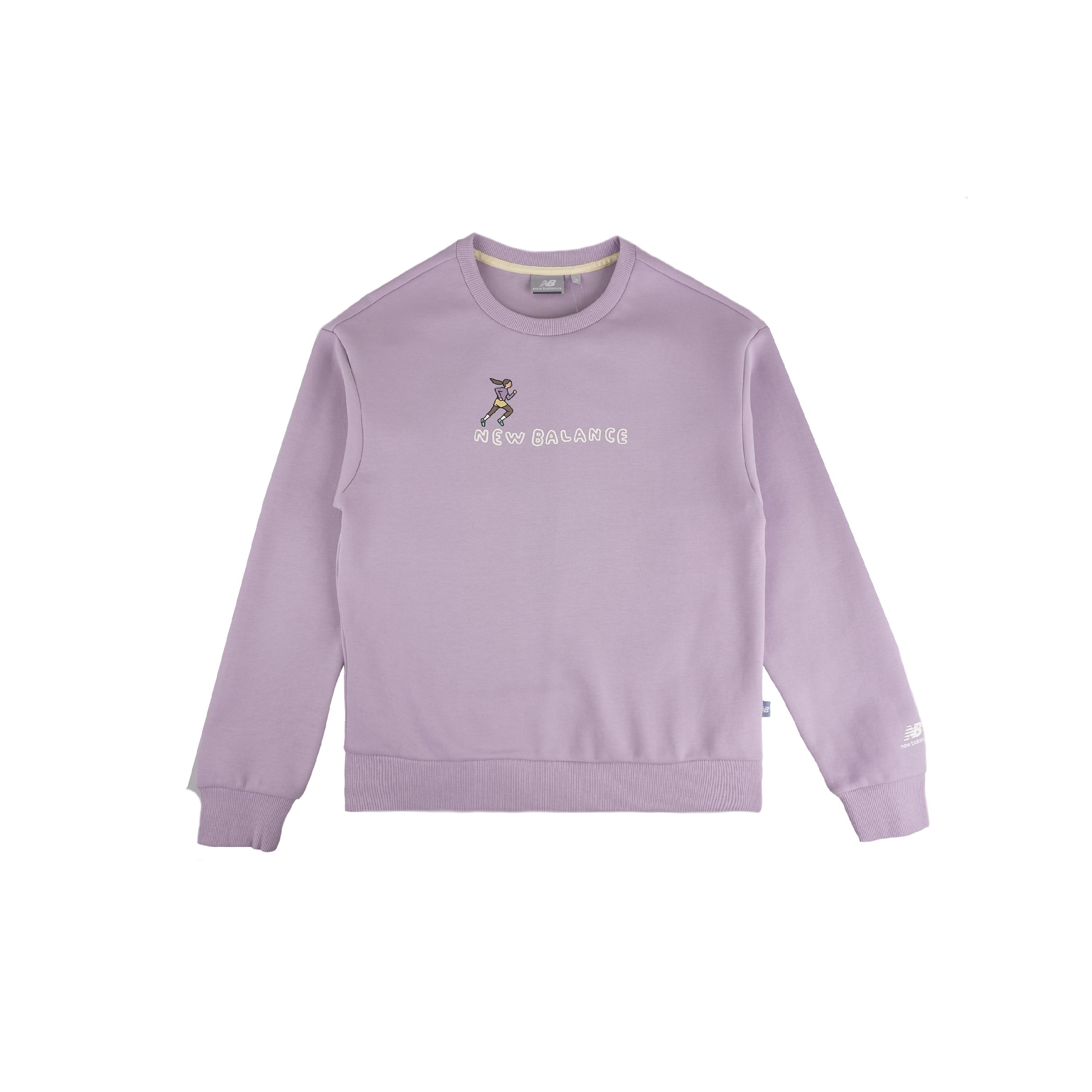 (WMNS) New Balance x Zero Per Zero Sweatshirt Asia Sizing  Purple  Women s NCA47012-DV L