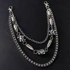 European and American Style Multi-layered Metal Chain Hip-hop Punk Style Waist Chain