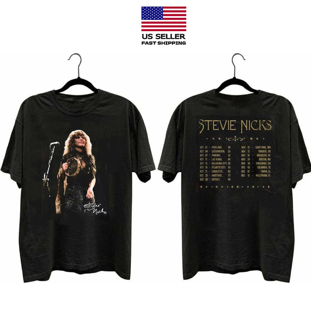 2025 Stevie Nicks Tour , Stevie Nicks Fan Shirt Stevie Nicks 2025 Concert Unisex T-Shirt L