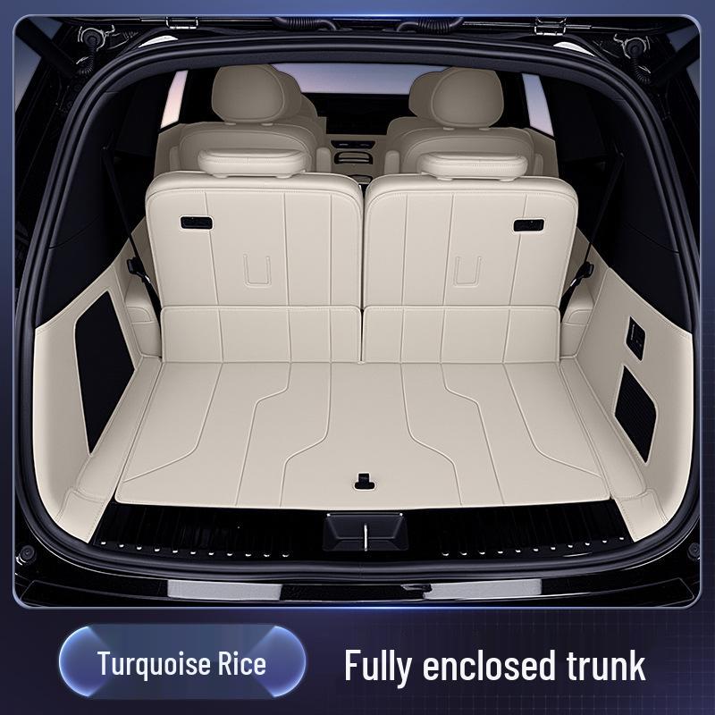 Diepblauw S09 Kofferbakmat voor Model 2025: Volledige Dekking Auto Interieur Accessoires
