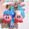 8 stylů Kirby Kreslené Klíčenky Na Tašku Klíčenky Na Klíče Od Auta Dárková Dekorace Doplňky Anime Zboží Akční Figurka