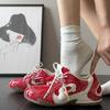 Niche Racing Shoes Inner Height Increase Moral Training Shoes Women's 2025 New Popular Mesh Breathable Casual Lightweight Sports Shoes