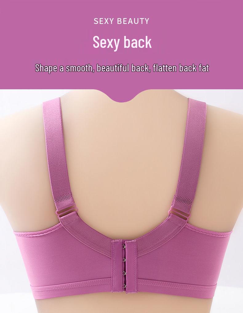 Plus Size Wire-Free Breathable Shaping Bra - Comfortable Support for Large Busts