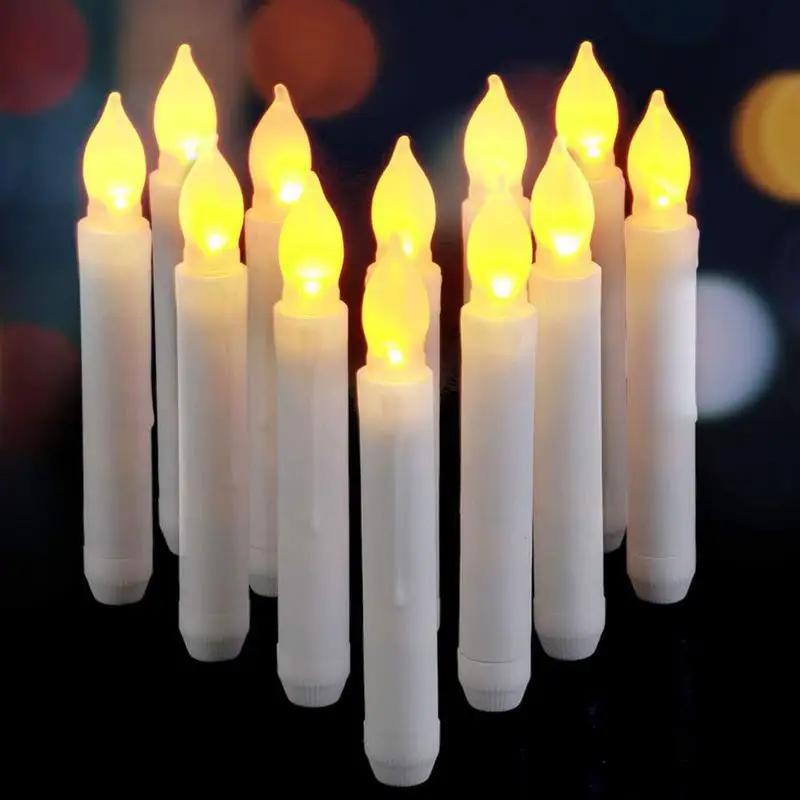 1/3 Stück Flammenlose LED Teelichter Nachtlichter Lampe Batteriebetrieben Weihnachten Halloween Hochzeit Geburtstagsparty Heimdekoration