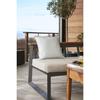 Housse de coussin "Outdoor" toutes dimensions L'effet Papillon - Vickie Eucalyptus - Housse de coussin 45 x 45 cm