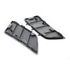 2PCS Air Intake Grille Inlet Trim For Mercedes-Benz W164 ML & GL Class Car Exterior Hood Vent Scoop Decorative