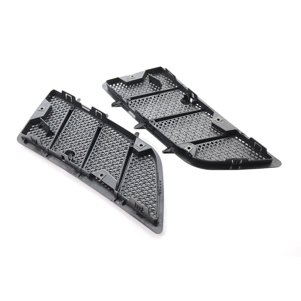 2PCS Air Intake Grille Inlet Trim For Mercedes-Benz W164 ML & GL Class Car Exterior Hood Vent Scoop Decorative