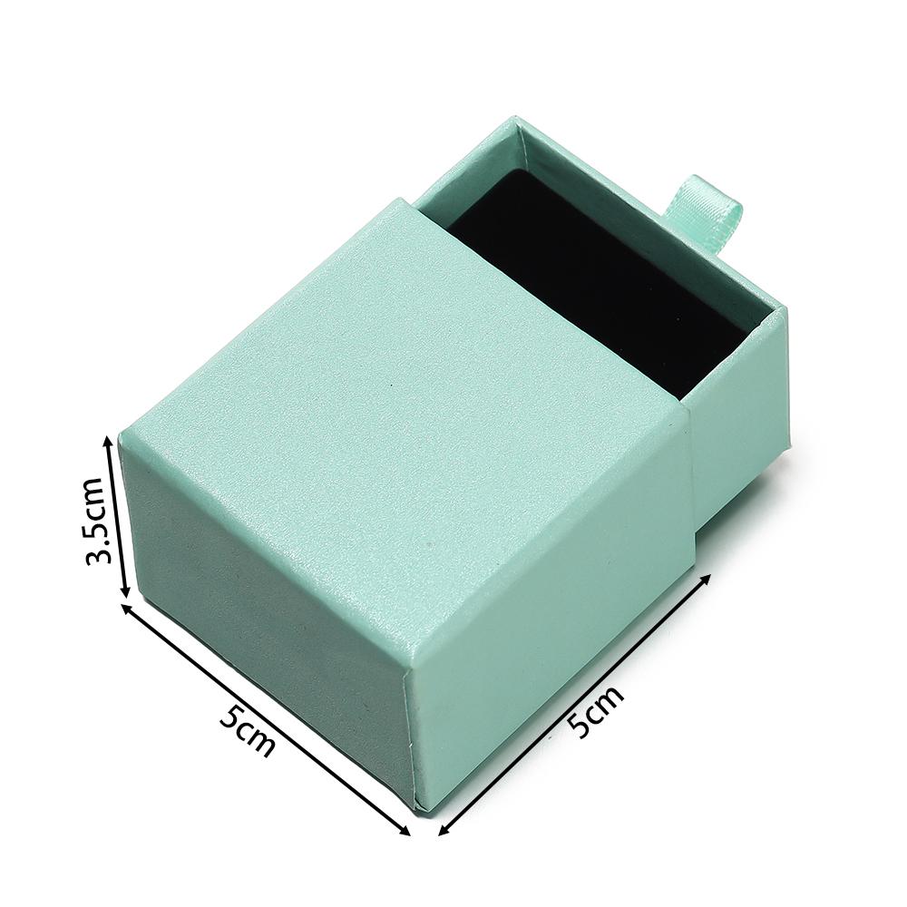 Creative Drawer Jewelry Packaging Box Necklace Ring Earing Bracelet Storage Organizer Display Stand Solid Color Paper Gift Boxes