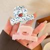Stylish French Hair Claw Clip Small Elegant Ponytail Holder Acetate Sweet Shark Clip for Women