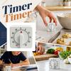 Mechanical Wind-Up Timer for Kitchen Countdown