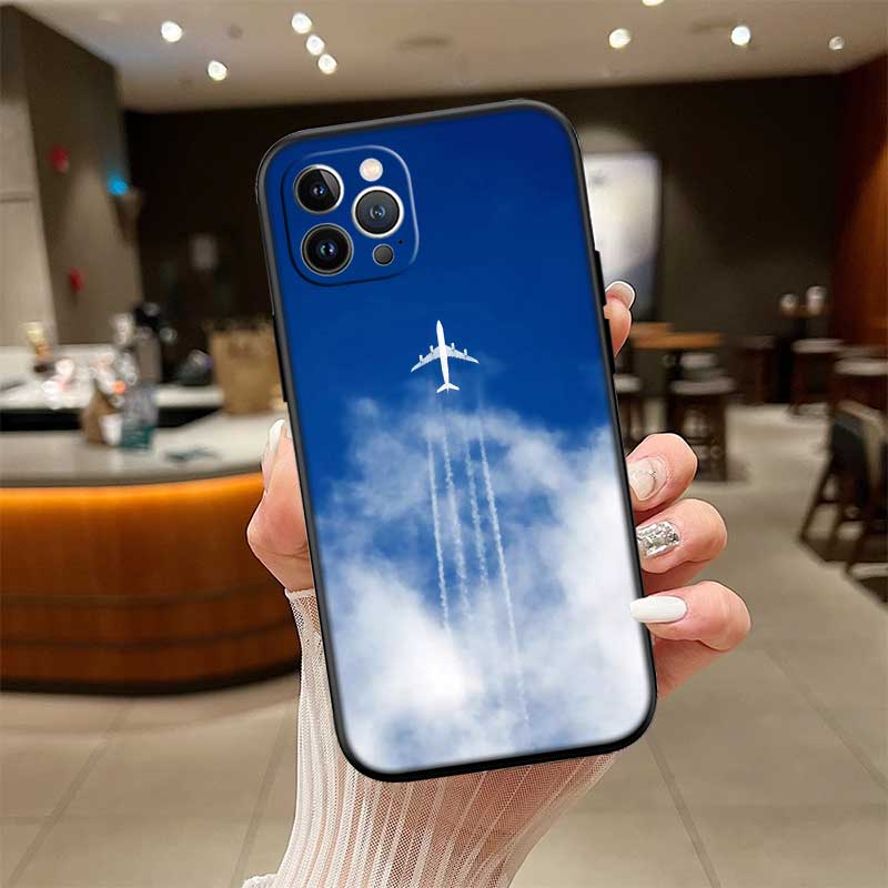 NH3 Aircraft travel cloud Sky Phone Case for OPPO A40 A60 A80 A15 A16 A16K A12 A17 A17K A54 A54S A53 A53S A55 A56 A57 A98 F23