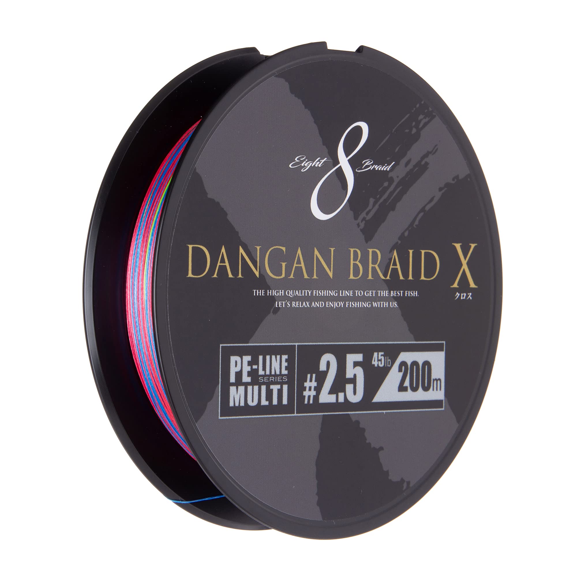 

Major Craft PE Line Bullet Braid Cross DBX8-200/2.5MC