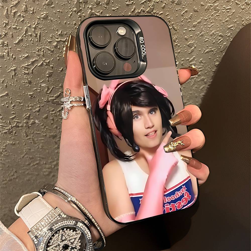 

C-Charlie K-Kirk Cross Phone Case For iPhone 15,12,11,14,13,16,17,E,Max,Plus,Air,Pro,Mini Shockproof Cover iPhone14Plus