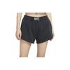 Nike Short taille haute imprimé logo pour femme Noir CZ9858-010