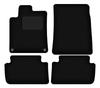 Black Velour Floor Mats For: Citroen C5 I Sedan, Station Wagon (2001-2008)
