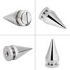20 Pieces 10x20mm Silver Metal Studs Rivets Tips with Tree Shape Design for   Bags Shoes Jackets Decoration