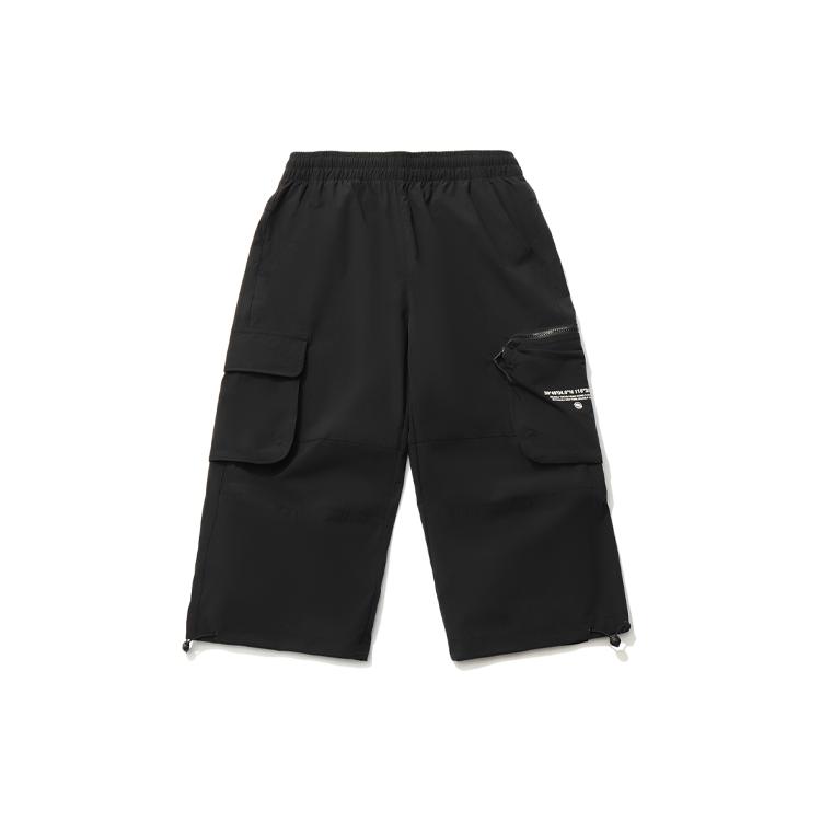 Li Ning Badfive Cargo Pants Men s Black AKQR065-1 S