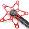 Bicycles Crank Arm Aluminium Alloy 170mm Bicycles Crankset Bike Pedal Crank Arm Replacements for Mountain Bike Road Bike
