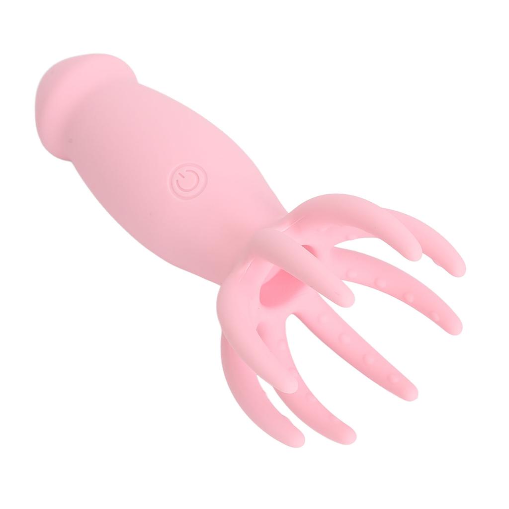 Electric Scalp Massager Reduce Stress Promote Circulation Rechargeable Head Massage Machine Pink