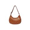 MLB Monogram Series Boston Red Sox Vintage Floral Print Zipper Closure Shoulder Bag Unisex Shoulder Bag Brown 3ABQL012N-43BRS