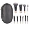 1Pc Makeup brush set ten kinds of cosmetics short handle portable makeup brush set and one makeup bag